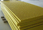 Αντιολισθητικό κίτρινο πλαστικό πάτωμα προσαρμοσμένο κιγκλίδωμα Dimeensions χρώματος προμηθευτής
