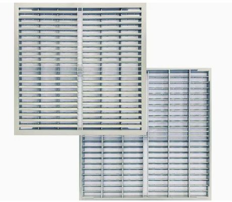 Serrated Galvanized Steel Grating for Outdoor Metal Drain Cover