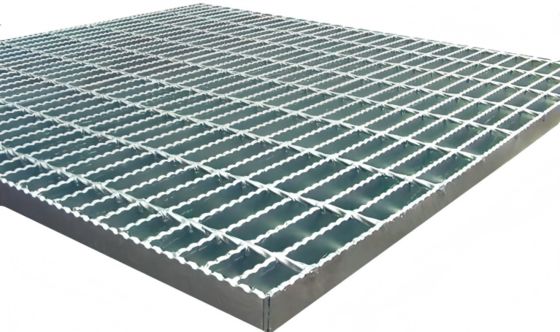 HDG Grating Factory Ss Steel Serrated Grating Κίνα 25X4.5 25X5 mm Ραβδί 4 ιντσών Ζυγισμένο Στάμπαλ Στάμπαλ