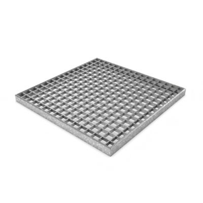 30X3mm Διάδρομος Γαλβανισμένης εν θερμώ μεταλλικής ράβδου φέροντος πλέγματος οδοντωτής συγκολλημένης χαλύβδινης σχάρας πατήματος τάφρου αποστράγγισης κάλυμμα Tec-Sieve Διευρυμένη χαλύβδινη σχάρα για ράμπα ρυμουλκούμενου
