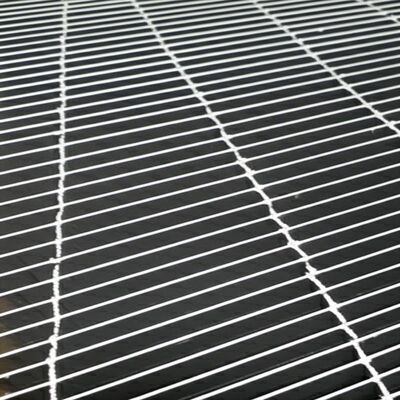 Χαλύβδινη σχάρα επιφανείας με ράβδο στήριξης 25x3 και γαλβανισμένη εν θερμώ για πλατφόρμες διαδρόμων